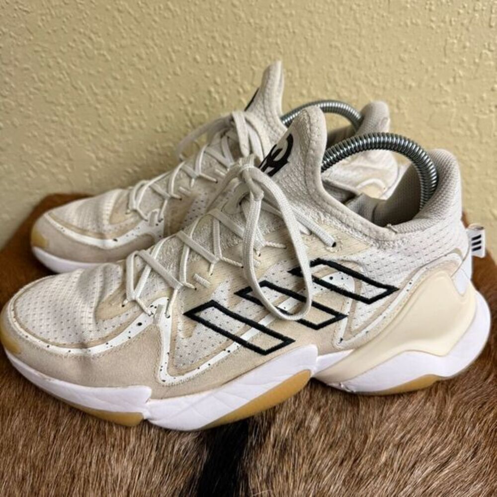 Men's Adidas Mahomes‎ 1 Impact FLX Size 9 Football Shoes Low White Gum IF4799